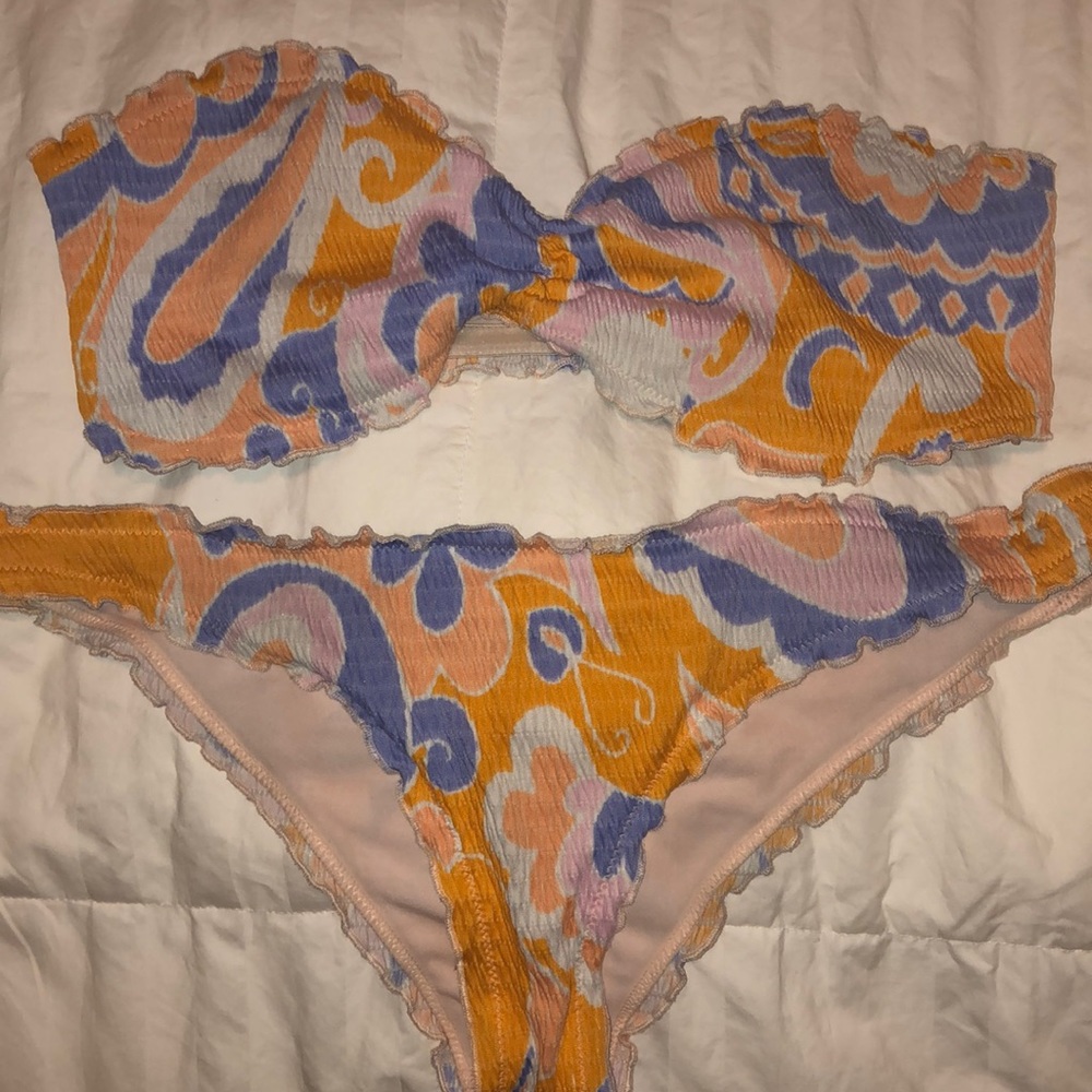 H&M strapless bikini